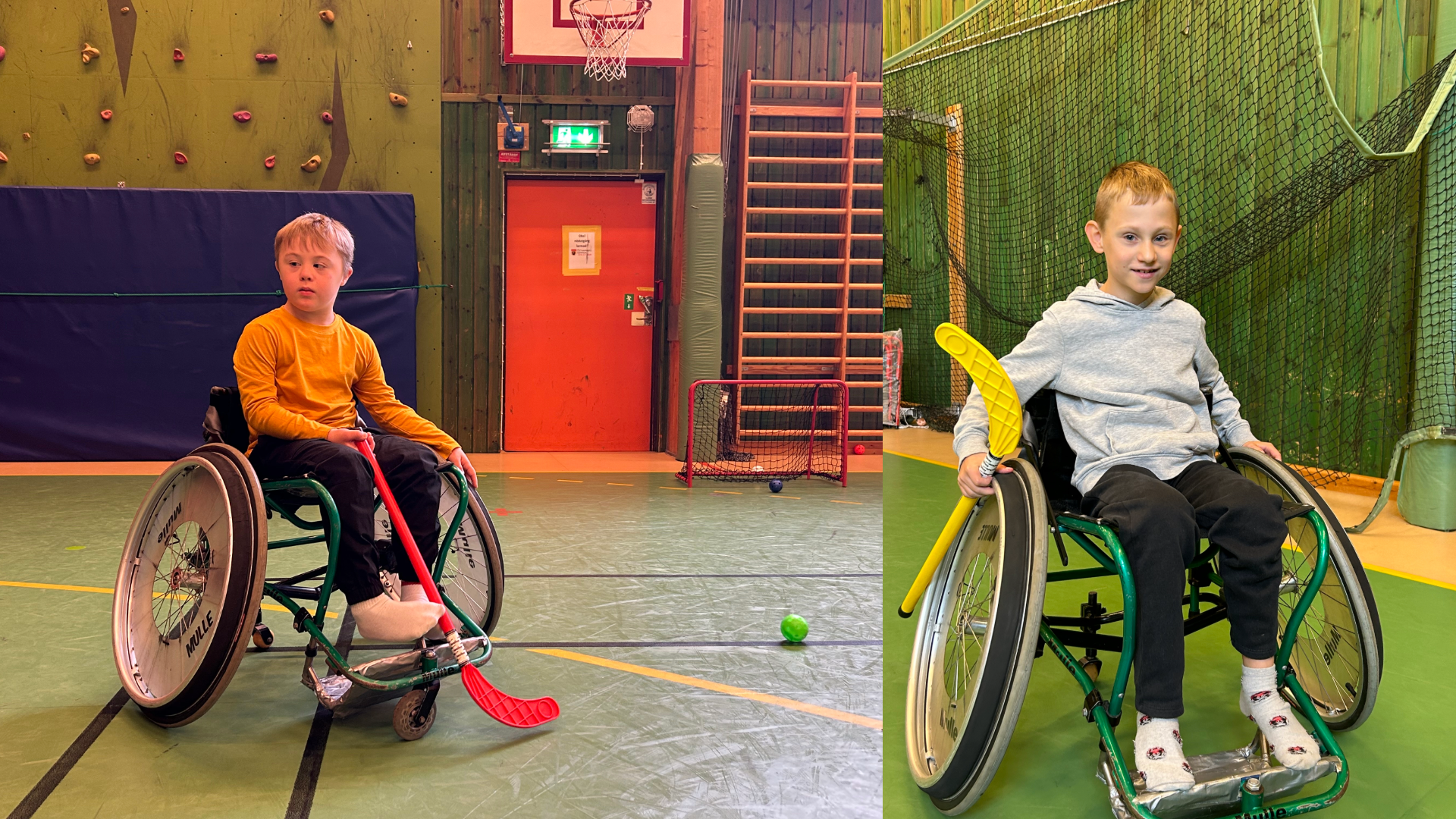 Idrottens dag rullstolsinnebandy